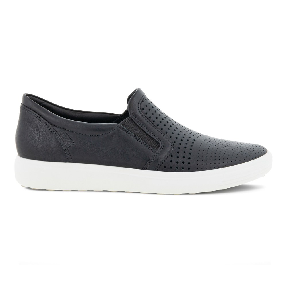 Slip On Mujer - ECCO Soft 7 - Negros - DNC846059